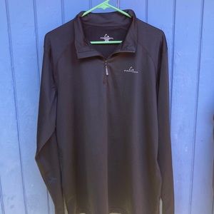 Men’s Paradox  XL black quarter zip athletic jacket
